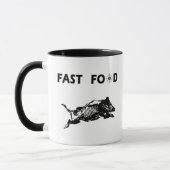 Fast Food Bob lustige Jagd Tasse (Links)