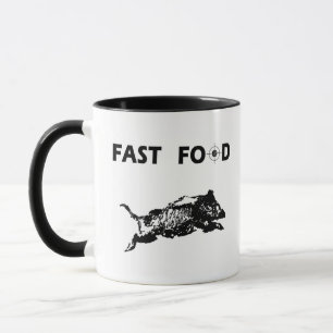 Fast Food Bob lustige Jagd Tasse