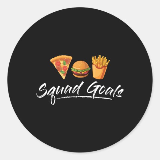 Fast Food Burger Käse Feinschmecker Funny Eat Gesc Runder Aufkleber (Vorderseite)