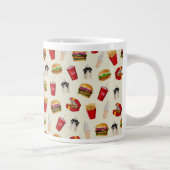 Fast Food Burgers, Fries, Sundaes Jumbo-Tasse (Rechts)