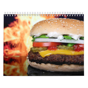 Fast Food Calendar 2026 Kalender