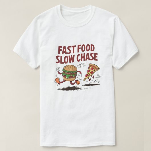 Fast Food Chase T-Shirt (Design vorne)