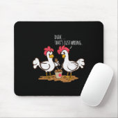 Fast Food Chicken Wings Funny Deep Fried Chicken S Mousepad (Mit Mouse)