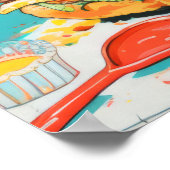 Fast Food Delight Poster (Ecke)