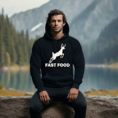 Fast Food Design mit einem Bild eines Hirsches T-Shirt