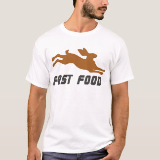 Fast Food: Die Natur ist schnell beißen T-Shirt