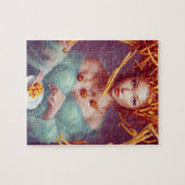 Fast Food Fantasy Goddess Jigsaw Puzzle (Horizontal)