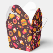 Fast Food Favor Box Geschenkschachtel (Geöffnet)