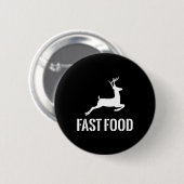 Fast Food Funny Hunter Hirsch Funny Geschenk für J Button (Vorne & Hinten)