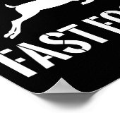 Fast Food Funny Hunter Hirsch Funny Geschenk für J Poster (Ecke)