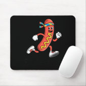 Fast Food Funny Pun Working Out Running Jogging Gy Mousepad (Mit Mouse)