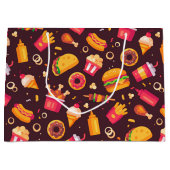 Fast Food-Geschenktasche Große Geschenktüte (Vorderseite)