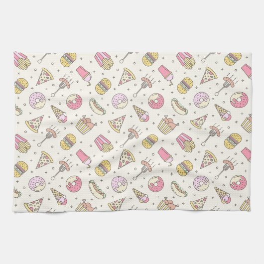 Fast Food Geschirrtuch (Horizontal)