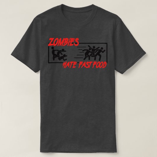 Fast Food hasst T-Shirt (Design vorne)
