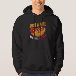 Fast Food Hot Dog Girls Frauen Fränke Wurst Hott Hoodie