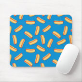 Fast Food Hotdogs-Muster Mousepad (Mit Mouse)