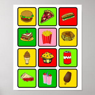 Fast Food Junkie Poster