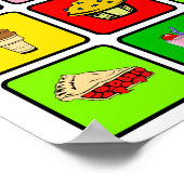 Fast Food Junkie Poster (Ecke)