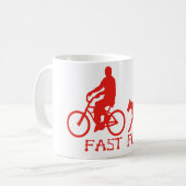 Fast Food Kaffeetasse (Vorderseite Links)