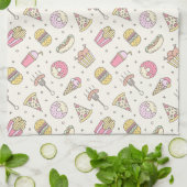 Fast Food Kitchtuch Geschirrtuch (Gefaltet)