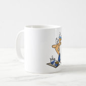 Fast Food-Mitarbeiter Kaffeetasse (Vorderseite Links)