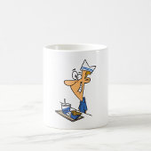 Fast Food-Mitarbeiter Kaffeetasse