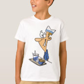 Fast Food-Mitarbeiter T-Shirt (Vorderseite)