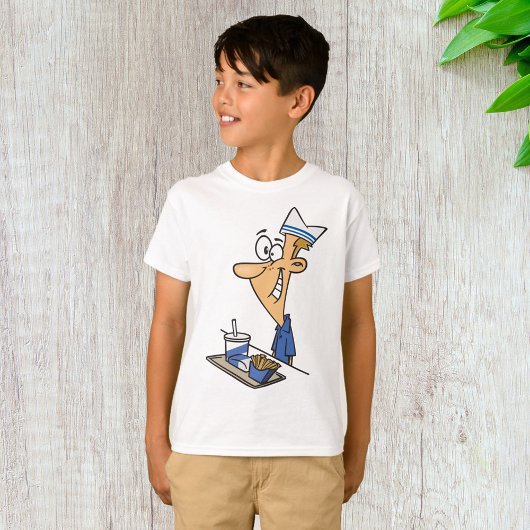Fast Food-Mitarbeiter T-Shirt