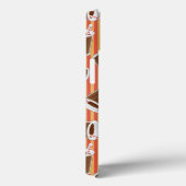 Fast Food-Muster 2 Case-Mate iPhone Hülle (Rückseite / Rechts)