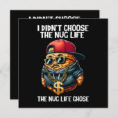 Fast Food Nugget habe ich nicht das Nug-Leben gewä (Vorne/Hinten)