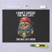 Fast Food Nugget habe ich nicht das Nug-Leben gewä Seidenpapier (Handwerk)