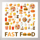 Fast Food Poster (Vorne)