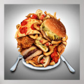 Fast Food Poster - SRF (Vorne)