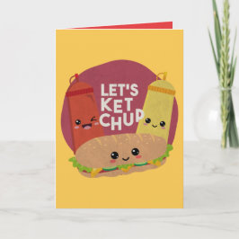 Fast Food Pun: Lasst uns ketchup machen