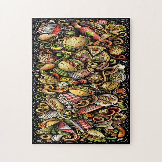 Fast Food Puzzle (Vertikal)