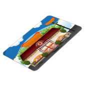 Fast Food Restaurant Cartoon Magnet (Linke Seite)