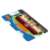 Fast Food Restaurant Cartoon Magnet (Rechte Seite)