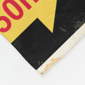 Fast Food Restaurants und Dinner Retro Schilder Co Fleecedecke (Ecke)