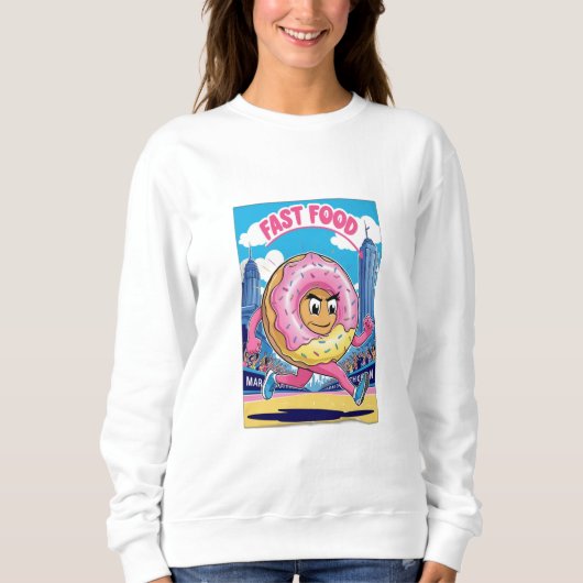 Fast Food Sweatshirt (Vorderseite)