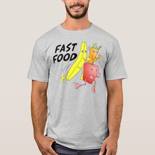Fast Food T-Shirt (Vorderseite)
