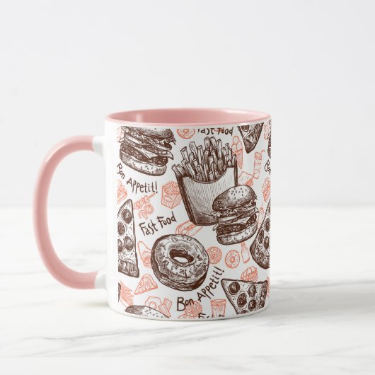 Fast Food Tasse (Links)