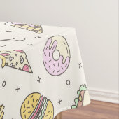 Fast Food Tischdecke (Beispiel)