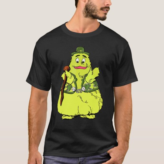 Fast Food Uncle O'grimacey Irish Retro Toys Patric T-Shirt (Vorderseite)
