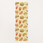 Fast Food Yoga Mat Yogamatte (Vorderseite)