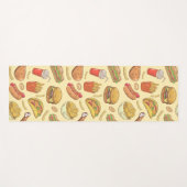 Fast Food Yoga Mat Yogamatte (Vorderseite (Horizontal))
