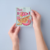 Fast Foods | Donuts Burger Food | MARKETING Flyer (Gruppe)