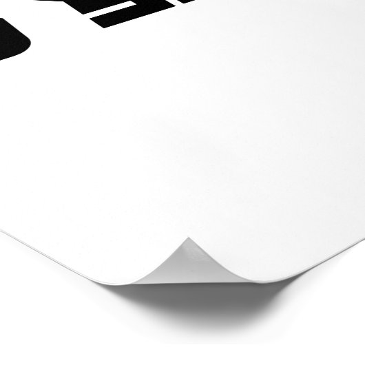 Fast Forward – Bold Red Motivation Quote Design Poster (Ecke)