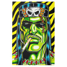 Fast Frankie™/Heavy Metal Monster Metalldruck