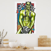 Fast Frankie Poster (Küche)