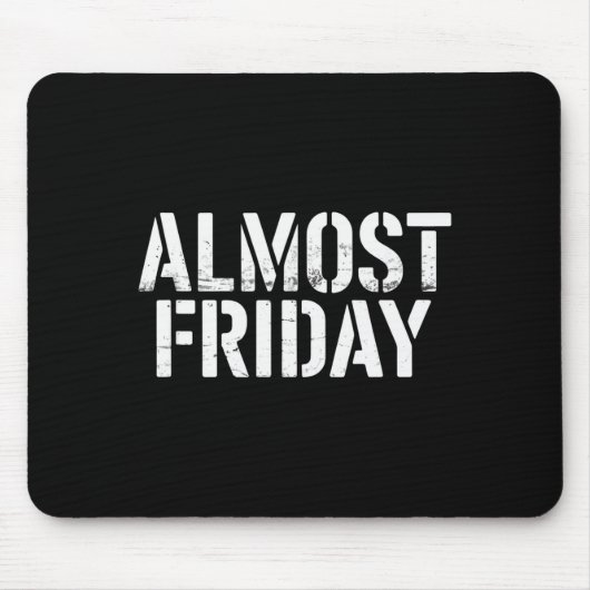 Fast Freitag Mousepad (Vorne)